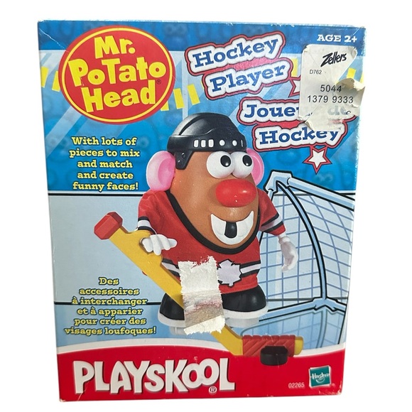 RARE 2002 Hasbro Playskool Mr. Potato Head Canadian Hockey Player - Picture 1 of 6